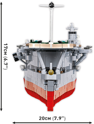 Japonská bojová loď Jamato (Yamato) COBI 4833 - World War II - kopie