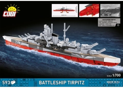 Bitevní loď TIRPITZ COBI 4853 - World War II 1:700