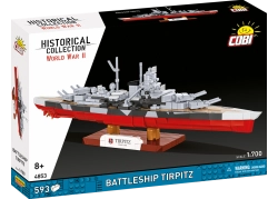 Bitevní loď TIRPITZ COBI 4853 - World War II 1:700