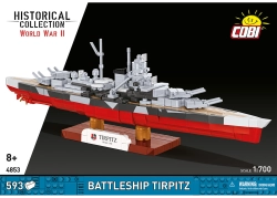 Bitevní loď TIRPITZ COBI 4853 - World War II 1:700