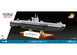 German submarine U-Boot VIIC U-96 COBI 4857 - World War II 1:300 - kopie