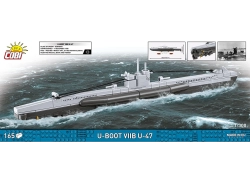 German submarine U-Boot VIIC U-96 COBI 4857 - World War II 1:300 - kopie