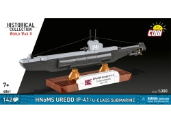 Nórska ponorka HNoMS UREDD P-41 COBI 4861 - World War II 1:300