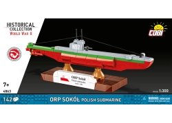 Poľská ponorka ORP SEP COBI 4856 - World War II 1:300 - kopie