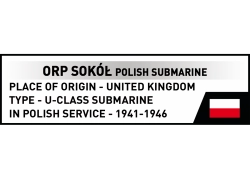 Poľská ponorka ORP SEP COBI 4856 - World War II 1:300 - kopie