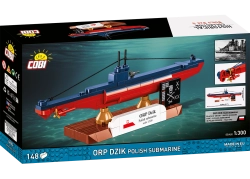 Polská ponorka ORP DZIK COBI 4864 - World War II 1:300