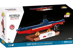 Polská ponorka ORP DZIK COBI 4864 - World War II 1:300