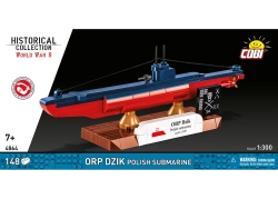 Polská ponorka ORP DZIK COBI 4864 - World War II 1:300