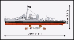 US Battleship USS Arizona BB-39 COBI 4843 - World War II - kopie