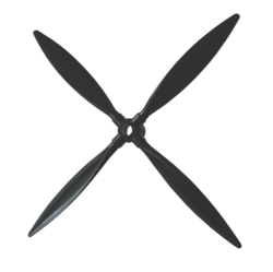 Ersatzteil - Vierblättriger Propeller schwarz COBI-92700