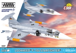 Americký přepadový stíhací letoun Lockheed® F-104 Starfighter® COBI 5907 Armed Forces 1:48