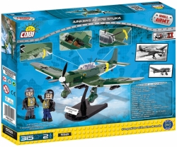 Střemhlavý bombardovací letoun Junkers JU 87B Stuka COBI 5521 - World War II