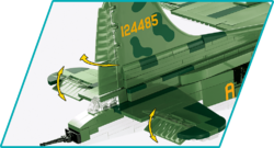 Americký dálkový bombardovací letoun Boeing B-17F MEMPHISKÁ KRÁSKA COBI 5707 - World War II