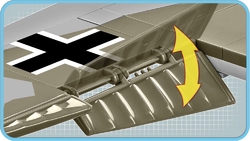 Německý těžký stíhací-bombardovací letoun MESSERSCHMITT BF 110D COBI 5710 - World War II