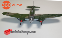 Německý střední bombardér HEINKEL HE 111 P-2 COBI 5717 - World War II