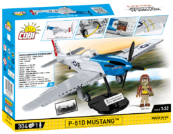 Fighter North American P-51D Mustang COBI 5719 - World War II