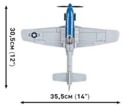 Stíhací letoun North American P-51D Mustang COBI 5719 - World War II