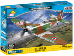 French fighter aircraft Dewoitine D.520 COBI 5720 - World War II