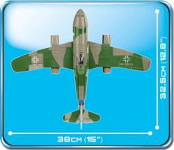 Německý proudový stíhací letoun MESSERSCHMITT ME 262A -1A COBI 5721 - World War II