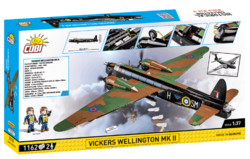 Letadlo střední bombardér VICKERS WELLINGTON MK. IC COBI 5531 - World War II - kopie