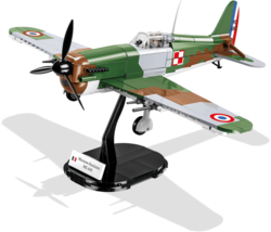 French fighter aircraft Dewoitine D.520 COBI 5720 - World War II - kopie