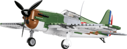 French fighter aircraft Dewoitine D.520 COBI 5720 - World War II - kopie