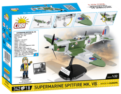 Stíhací letoun Supermarine Spitfire MK.VB COBI 5708 - World War II - kopie