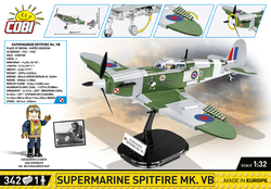 Britský stíhací letoun Supermarine Spitfire MK.VB COBI 5725 - World War II