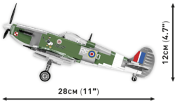 Stíhací letoun Supermarine Spitfire MK.VB COBI 5708 - World War II - kopie