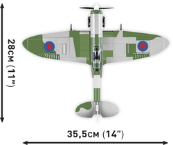 Stíhací letoun Supermarine Spitfire MK.VB COBI 5708 - World War II - kopie