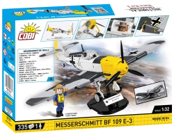 German fighter plane Messerschmitt BF 109 E-3 COBI 5727 - World War II 1:32