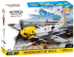 German fighter plane Messerschmitt BF 109 E-3 COBI 5727 - World War II 1:32