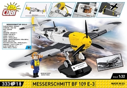 Kampfflugzeug Messerschmitt BF-109 F-2 COBI 5715 - World War II - kopie