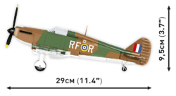 Stíhací letoun Hawker Hurricane MK.I COBI 5728 - World War II - kopie