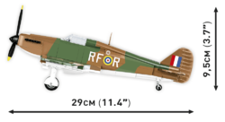 Stíhací letoun Hawker Hurricane MK.I COBI 5709 - World War II - kopie