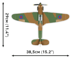 Stíhací letoun Hawker Hurricane MK.I COBI 5728 - World War II - kopie