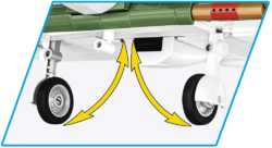 Stíhací letoun Hawker Hurricane MK.I COBI 5709 - World War II - kopie