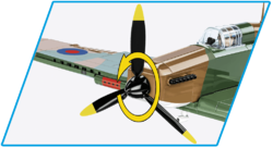 Stíhací letoun Hawker Hurricane MK.I COBI 5728 - World War II - kopie