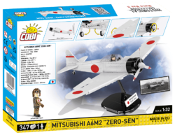 Stíhací letoun Mitsubishi A6M2 Zero COBI 5515 - World War II - kopie