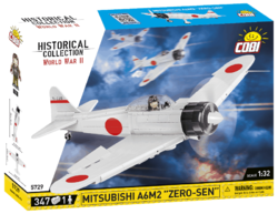 Japanese fighter aircraft Mitsubishi A6M2 Zero-Sen COBI 5729 - World War II