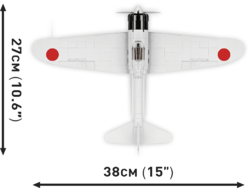 Japonský stíhací letoun Mitsubishi A6M2 Zero-Sen COBI 5729 - World War II