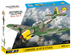 German dive bomber Junkers JU-87B Stuka COBI 5730 - World War II