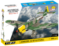 Nemecké viacúčelové bojové lietadlo Junkers JU-88 COBI 5733 - World War II - kopie