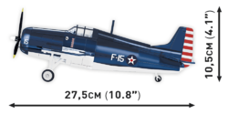 Americký stíhací letoun Grumman F4F Wildcat COBI 5731 - World War II