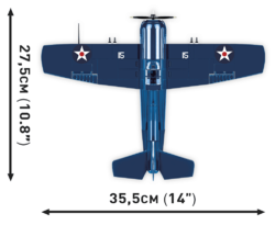 Americký bojové lietadlo AU-1 Corsair COBI 5731 - Warld War II