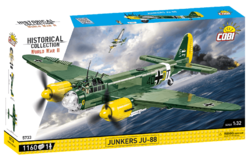 Deutscher Junkers JU-88 Mehrzweckjäger COBI 5732 - Limited Edition WW II - kopie