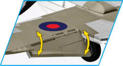 Víceúčelový bojový letoun De Havilland DH.98 Mosquito COBI 5735 - World War II