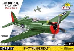 American fighter plane P-47 Thunderbolt COBI 5736 - Executive Edition WWII - kopie