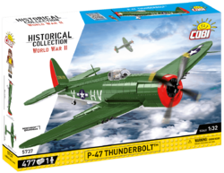 American fighter plane P-47 Thunderbolt COBI 5736 - Executive Edition WWII - kopie