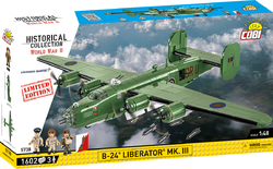 Amerikanischer schwerer Bomber B-24 LIBERATOR MK. III COBI 5738 – Limited Edition WWII 1:48